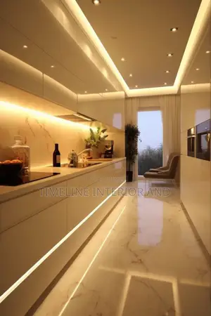 Luxury Gypsum Ceiling in Living Room.