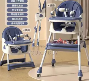 3in 1 Evolutionary Folding Adjustable Baby High Chair