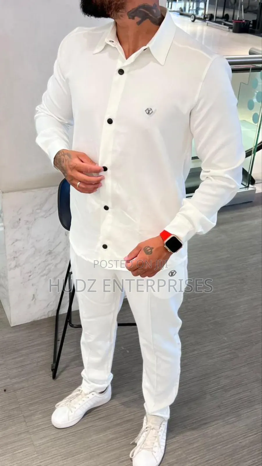 2pc Trendy Stylish Outfit White