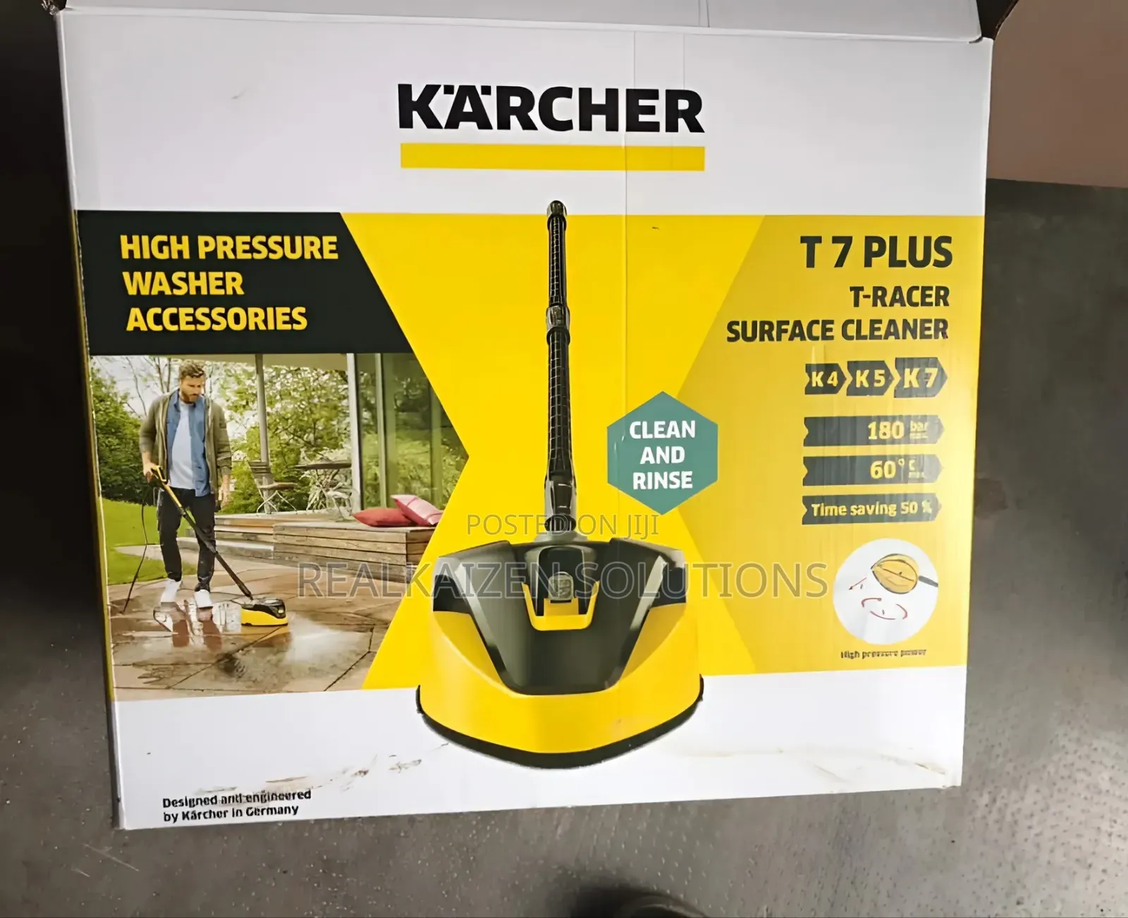 German KÄRCHER T7 Plus T-Racer High Pressure Surface Cleaner