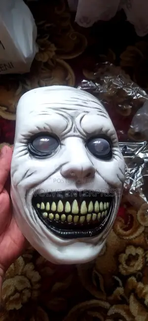 Horror the Exorcist Smiling Face Demon Mask