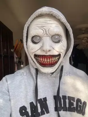 Horror the Exorcist Smiling Face Demon Mask