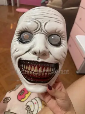 Horror the Exorcist Smiling Face Demon Mask
