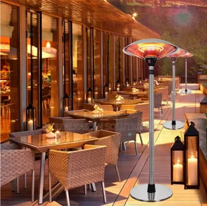 Outdoor Weatherproof Stand Electric IR Halogen Patio Heater