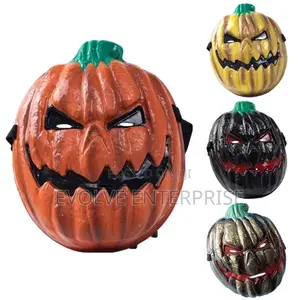 Halloween Horror Pumpkin Head Mask