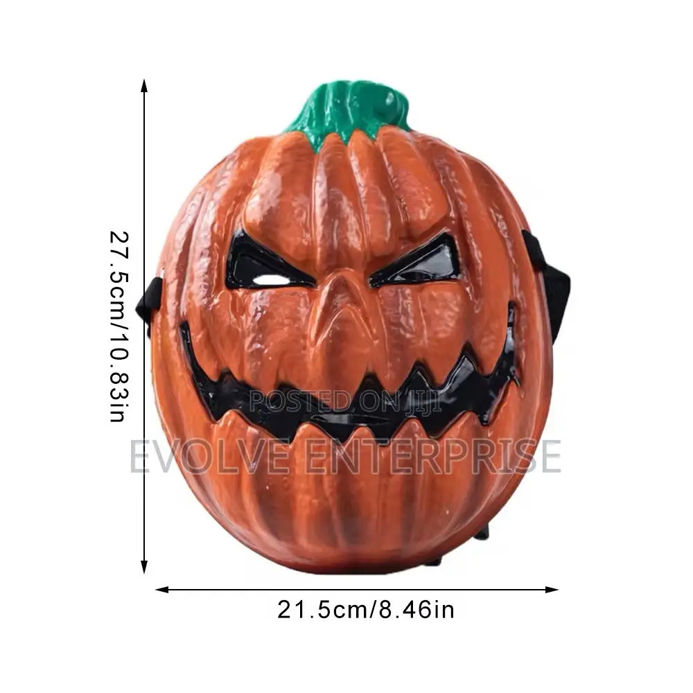 Halloween Horror Pumpkin Head Mask