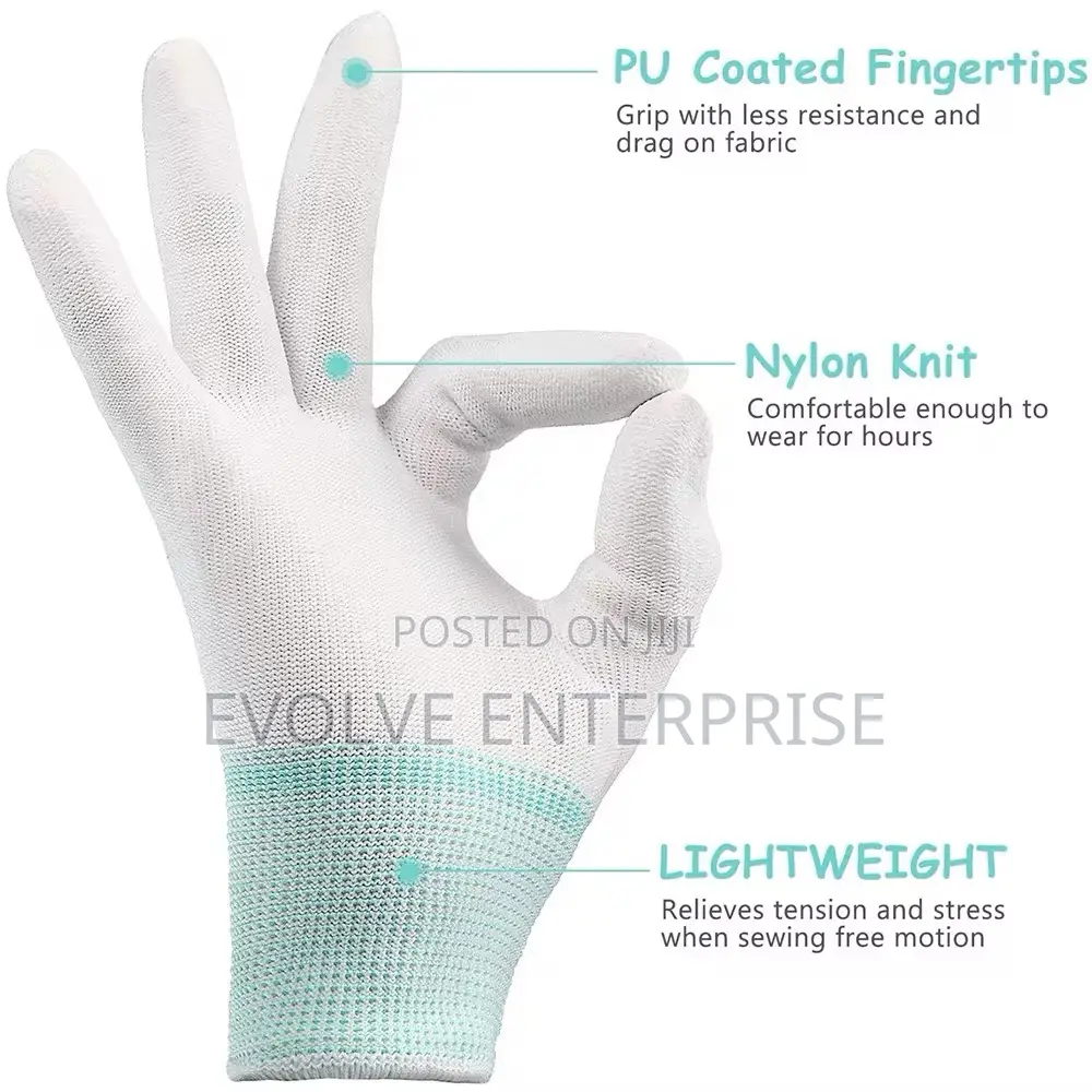 Quilting Gloves for Free-Motion