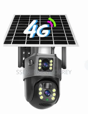 Solar Camera Double Lens Outdoor
