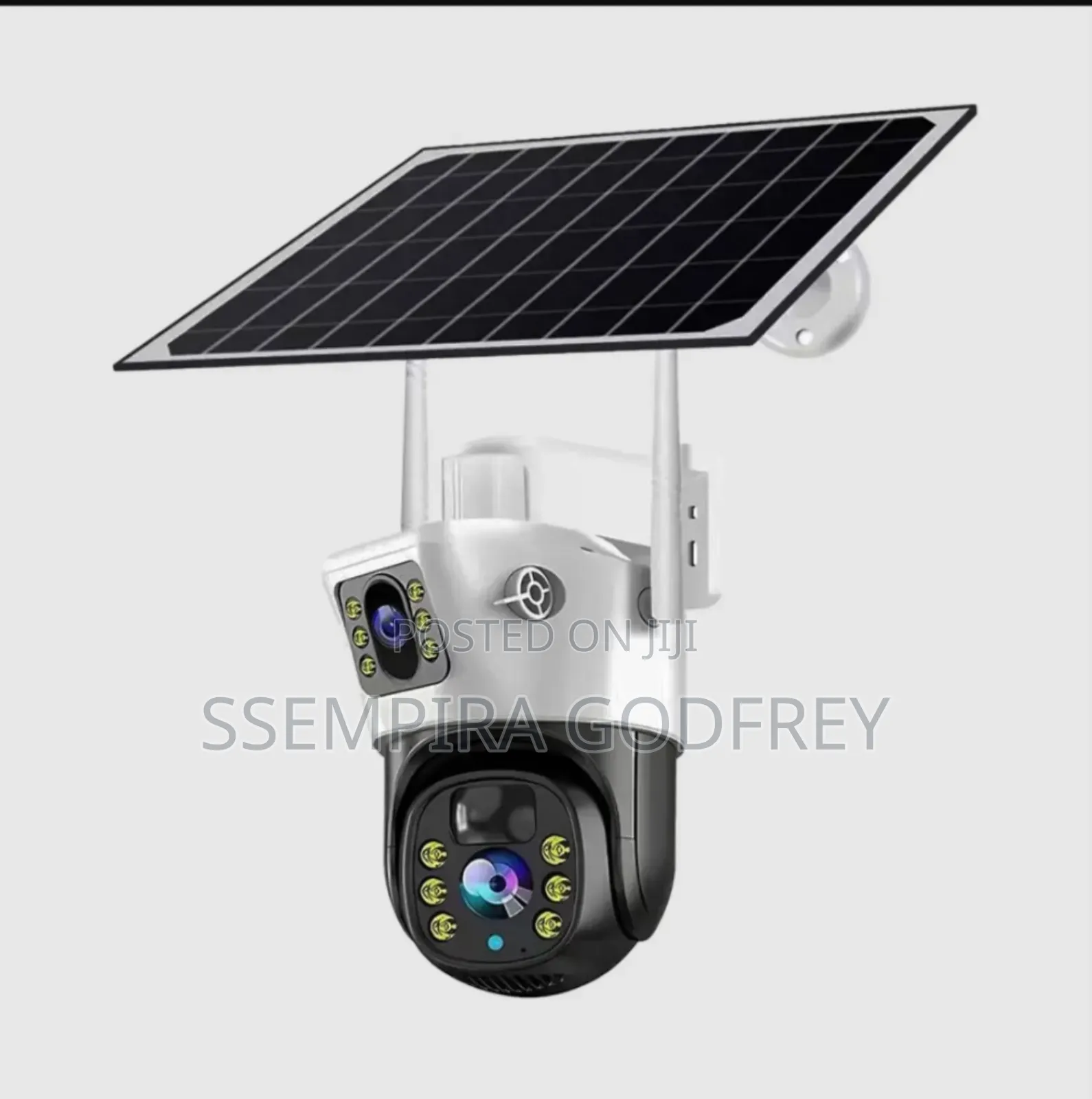 Solar Camera Double Lens Outdoor