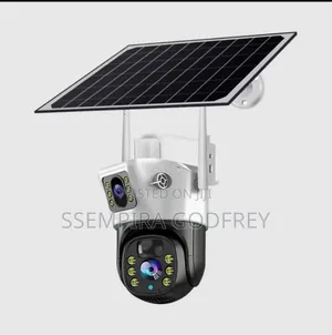 Solar Camera Double Lens Outdoor