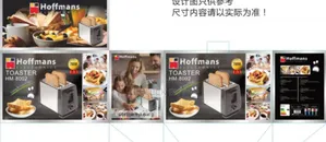 Incredible Hoffmans 2 Slice Electric Bread Toaster