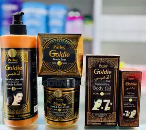 Parley Goldie Body Beauty Skincare 5pcs Set