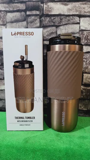Lepresso Gold Thermal Tumbler