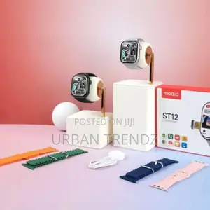 Modio St12 4g Network 2.2 Inch Smartwatch With 3 Pairs Strap