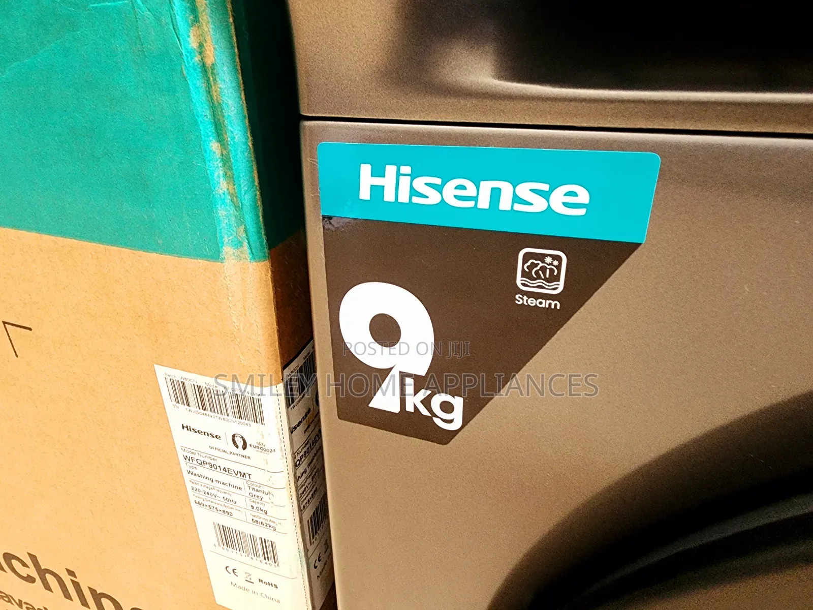 9kgs Hisense Washing Machine Frontloader
