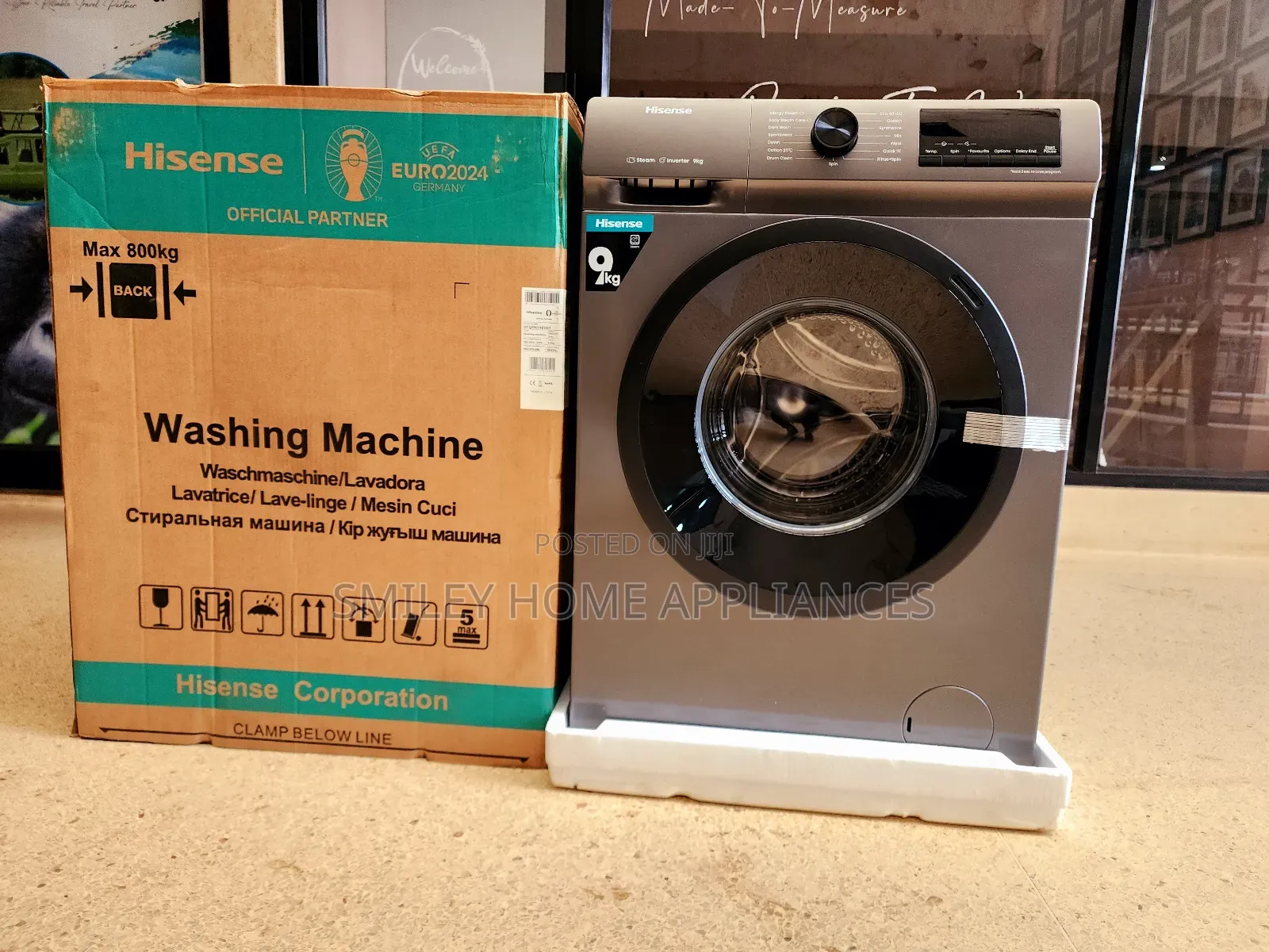Hisense 9kgs Washing Machine Frontloader Fully Automatic