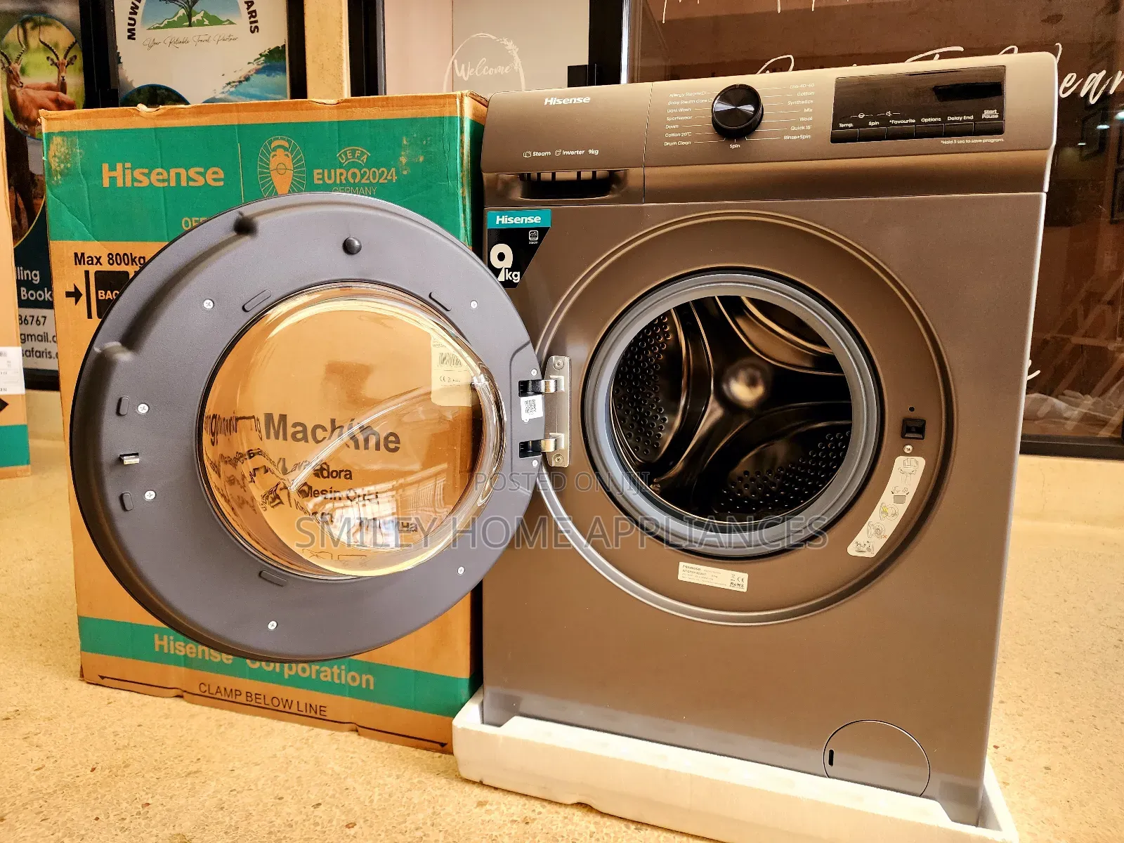 Hisense 9kgs Washing Machine Frontloader Fully Automatic