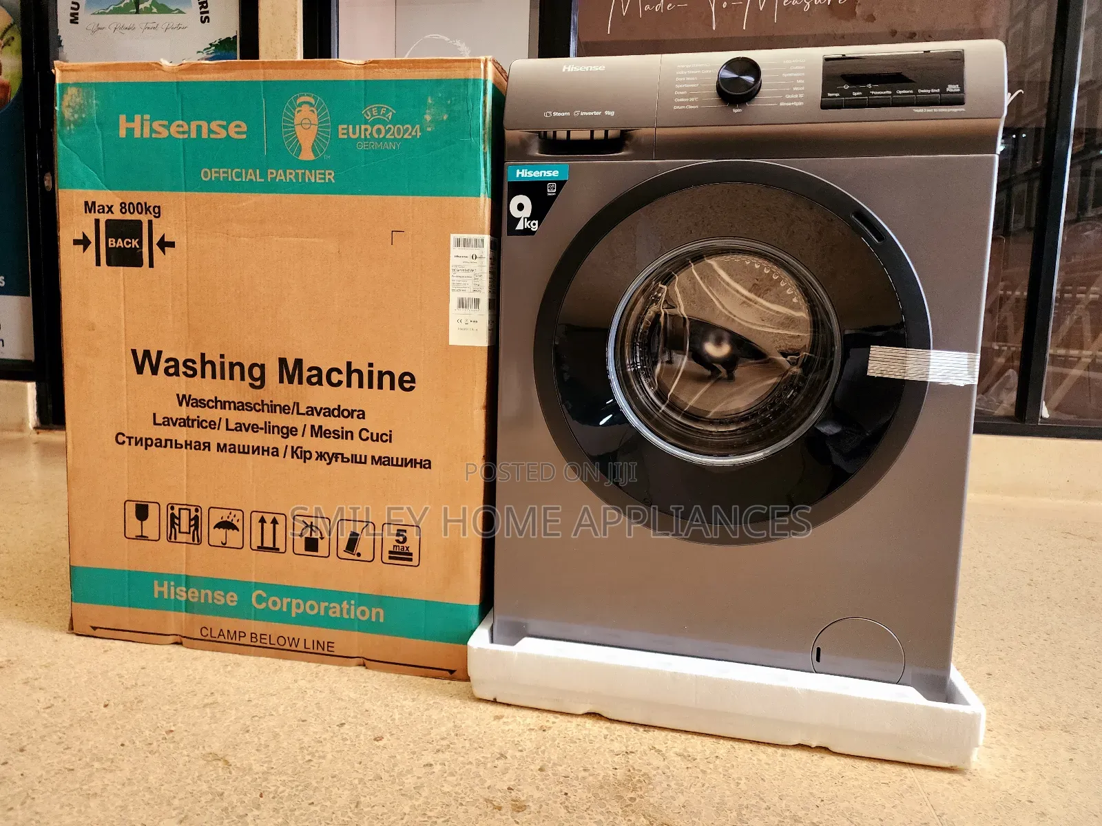9kgs Frontloader Washing Machine Hisense