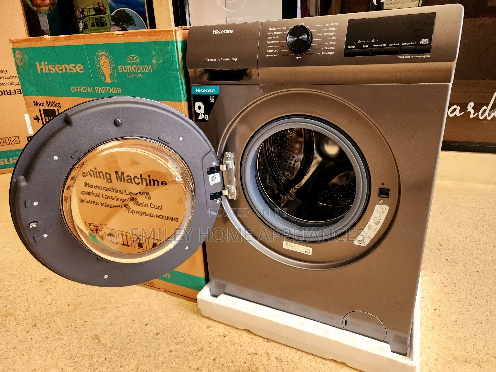 9kgs Frontloader Washing Machine Hisense