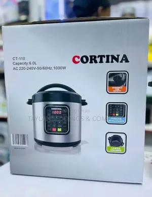 Cortina Pressure Cooker 6litres