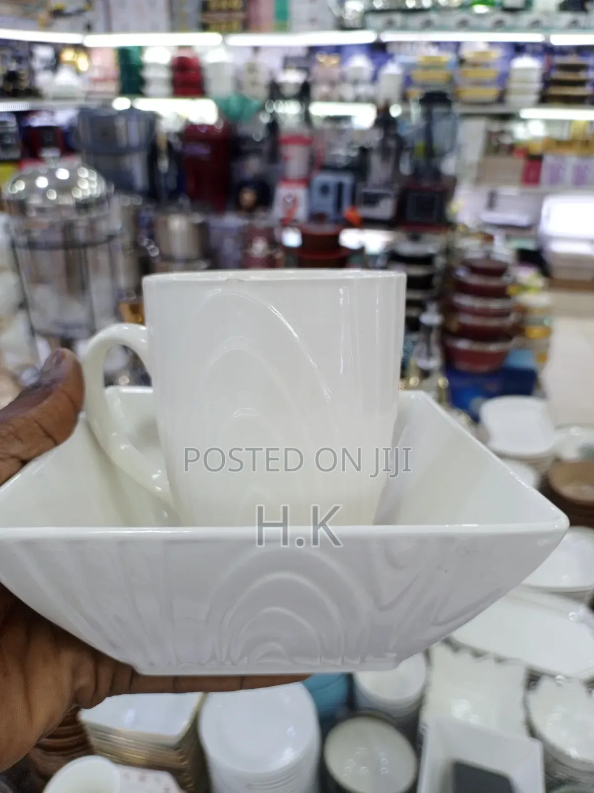 6 Cups and 6 Bowel Set