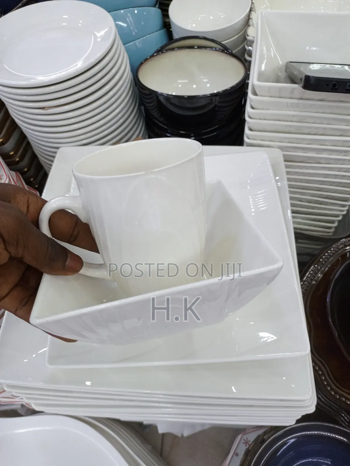 6 Cups and 6 Bowel Set