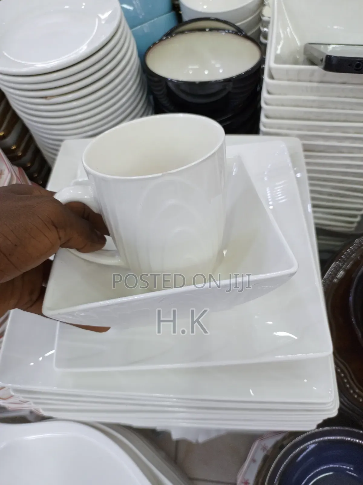 6 Cups and 6 Bowel Set