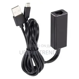 Ethernet Network Adapter Micro USB2.0 to RJ45 for Fire TV