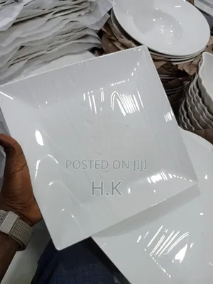 6pcs Square Dinner Plates