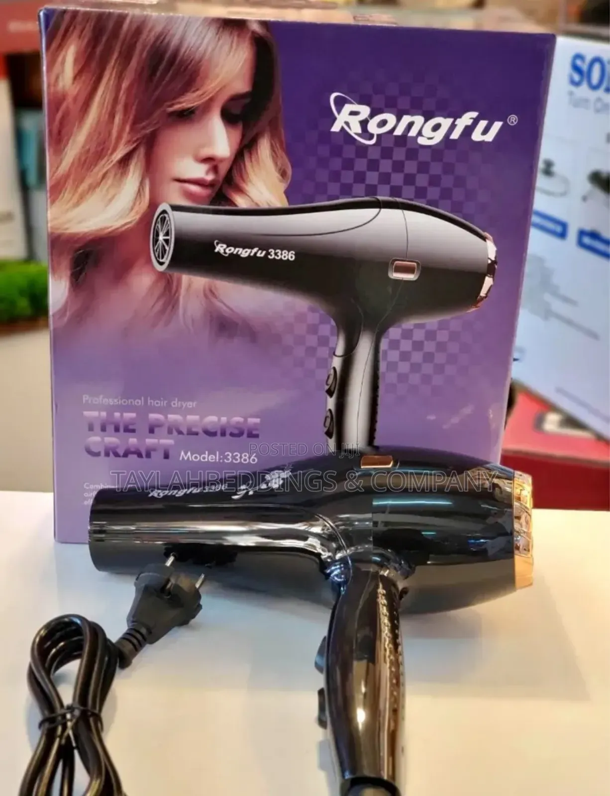 High-Power, Salon-Grade Dryer for Quick Drying