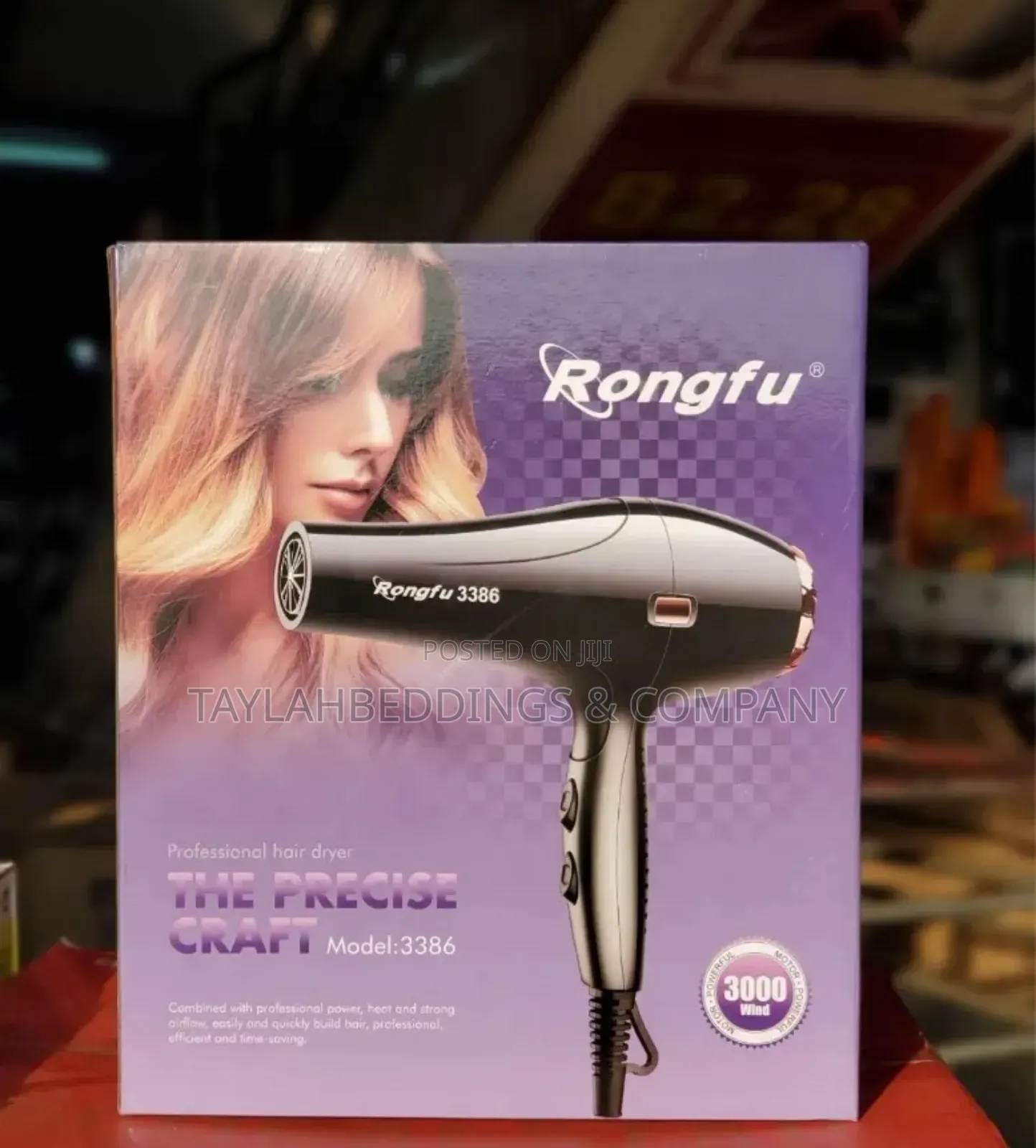 High-Power, Salon-Grade Dryer for Quick Drying
