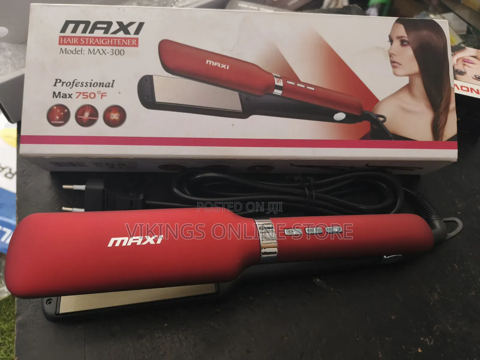 750°F Professional Maxi Hair Straightener