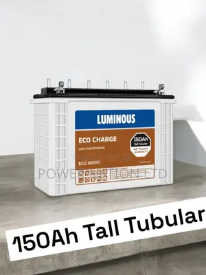 150ah 12v Luminous Tall Tubular Battery