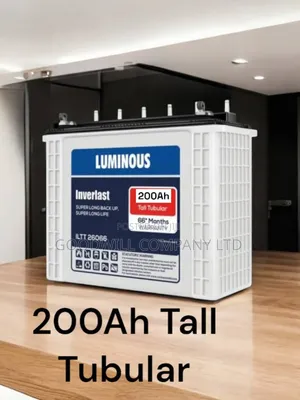 200ah Heavy Duty Tall Tubular Luminous Battery