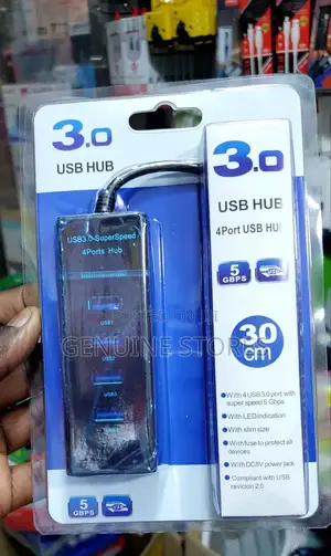 4 Port USB HUB