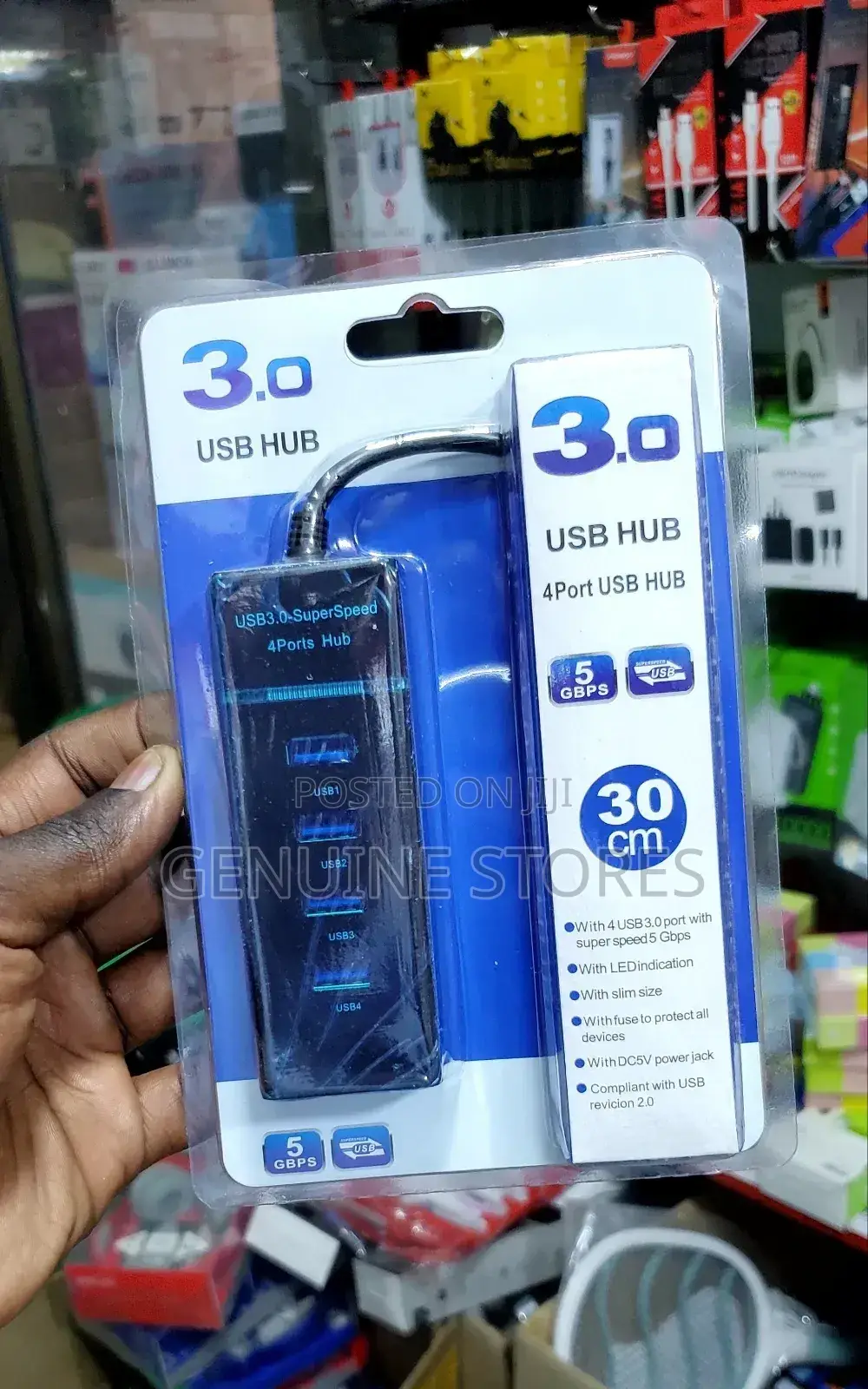 4 Port USB HUB