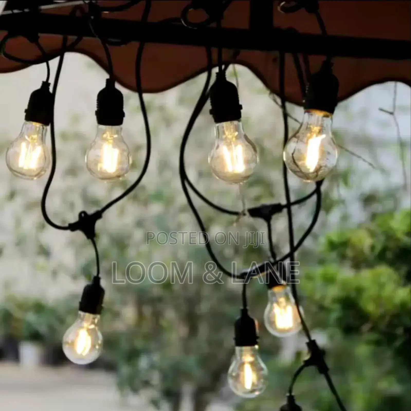 Waterproof 5meters Warm White String Bulbs