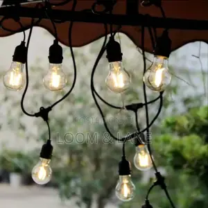 Waterproof 5meters Warm White String Bulbs