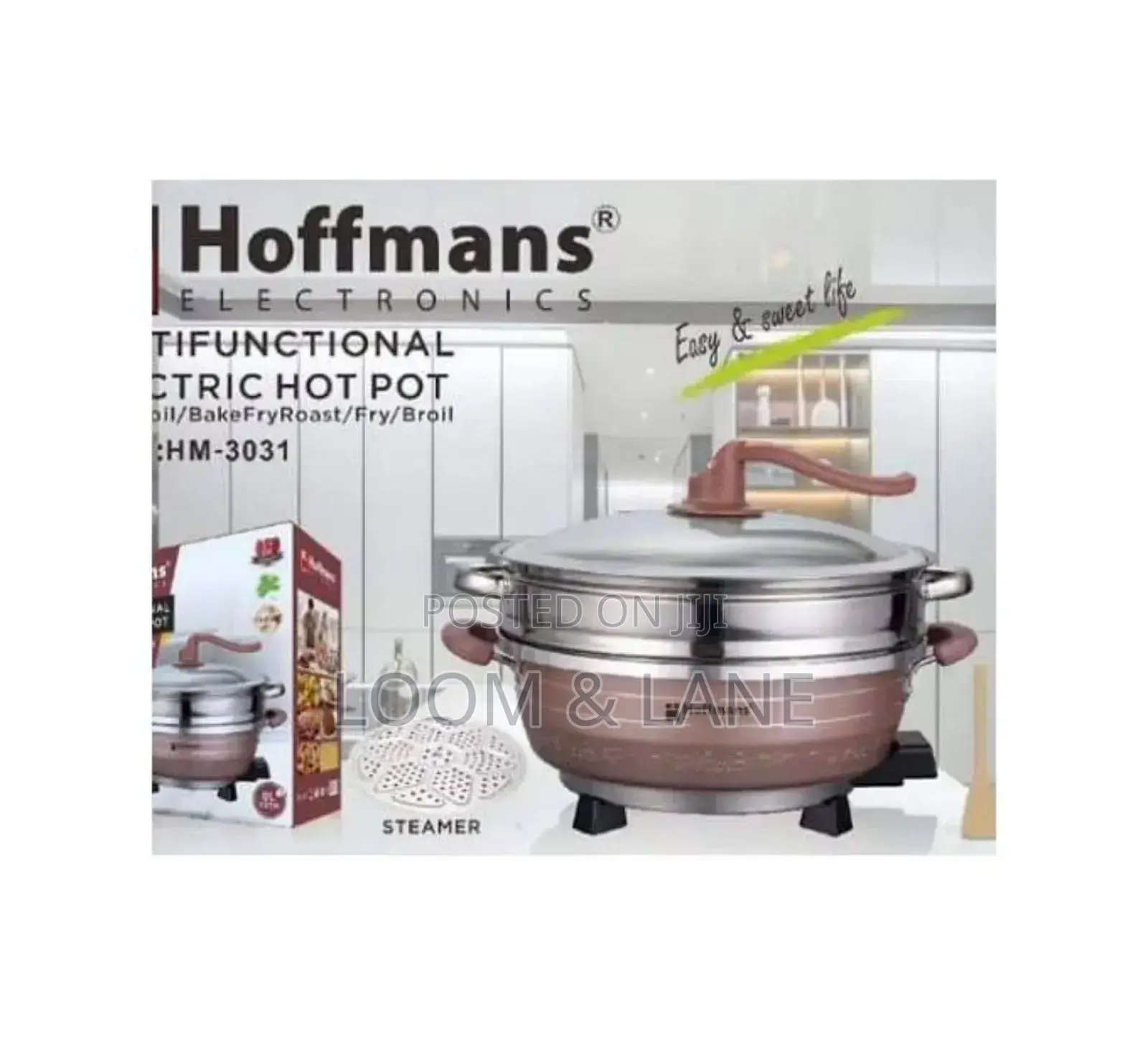 Hoffmans Multi-Functional Electric Hot Pot