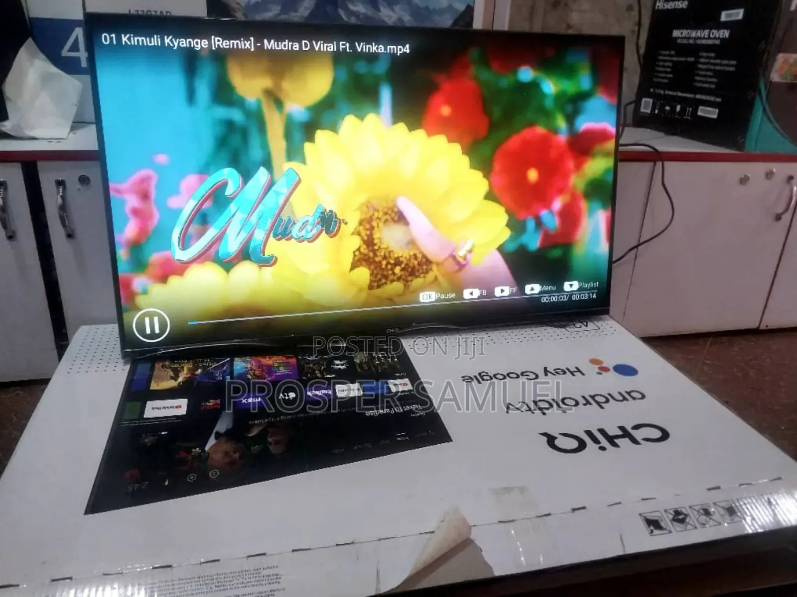 50 Inches Digital Flat Screen Hisense Uhd4k