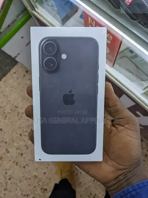 New Apple iPhone 16 128 GB Black