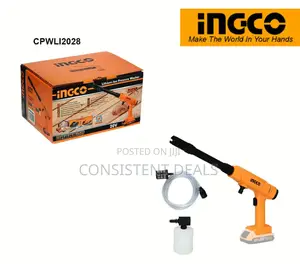 Ingco 20v Cordless Pressure Washer Lithium Ion Battery