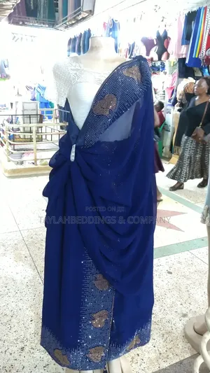 Dark Blue Silver Stone Mushanana