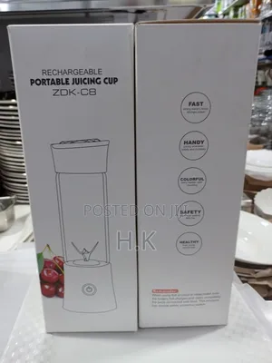 Rechargeable Portable Glass Juicer Cup