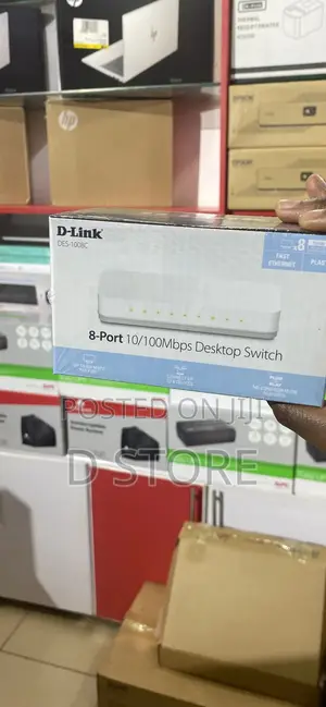 8 Port D-Link Desktop Switch