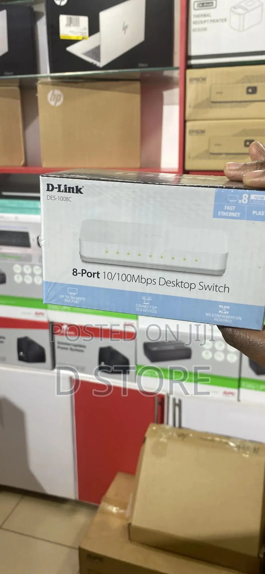 8 Port D-Link Desktop Switch