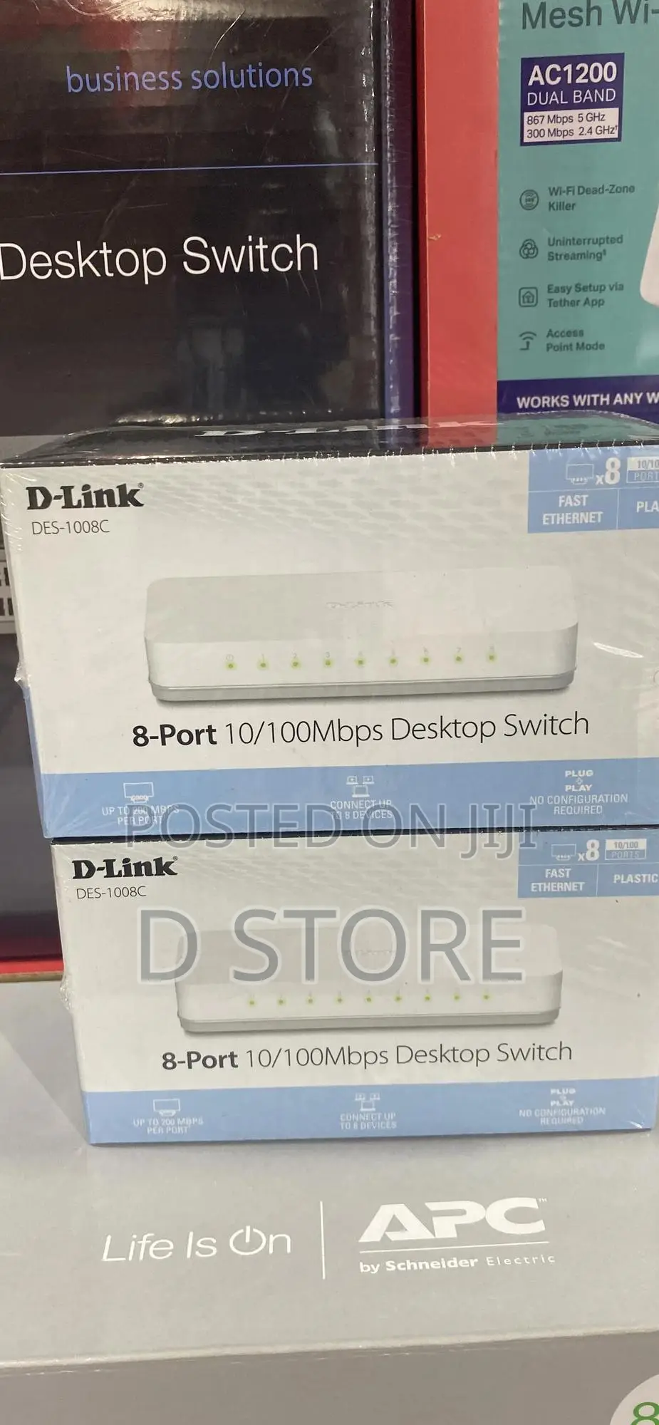 8 Port D-Link Desktop Switch