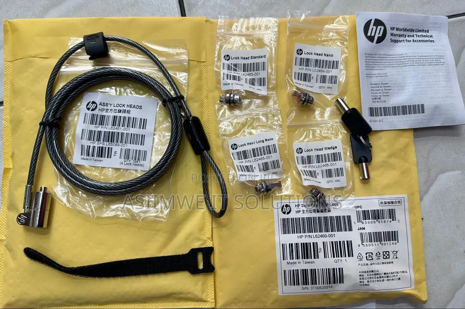 Hp Universal Lock.