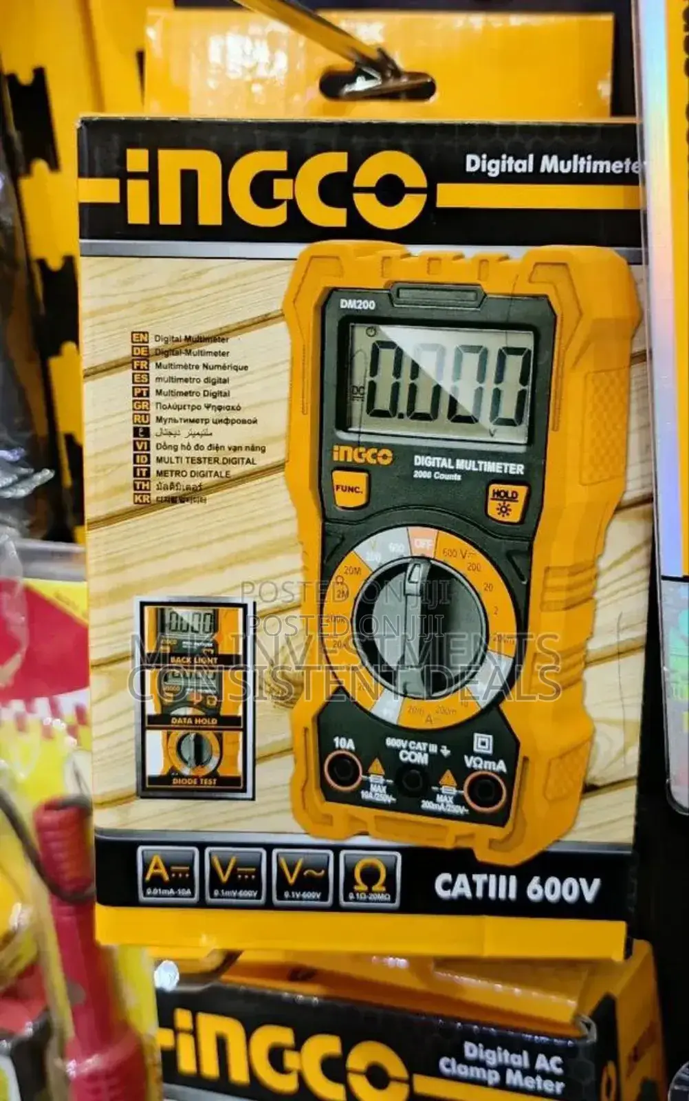 Ingco DM2002 Digital Multimeter