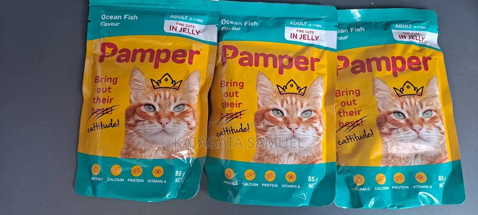 Pamper Ocean Fish in Jelly 85g